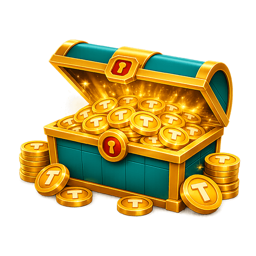 Treasure chest reward